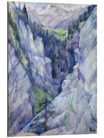 Magnettafel Schlucht bei Pians