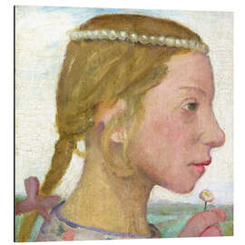 Magnettafel Ein junges Mädchen