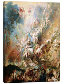 Canvastavla  Änglarnas fall - Peter Paul Rubens