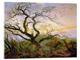 Acrylic print  The Tree of Crows - Caspar David Friedrich