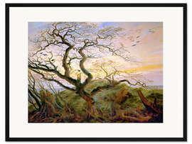 Gerahmter Kunstdruck Der Krähenbaum