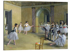 Magnettafel Ballettsaal der Oper in der Rue Peletier