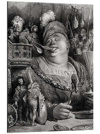 Magnettafel Pantagruel die Mahlzeit