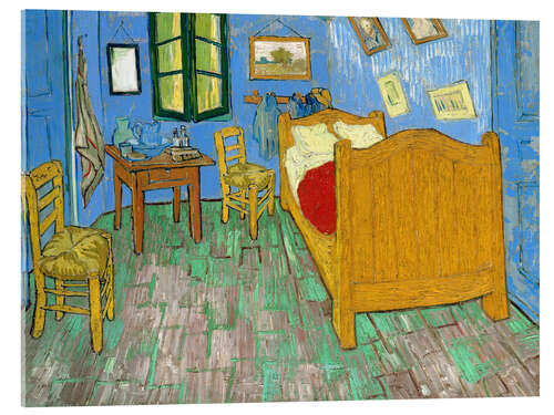 Akryylilasitaulu Van Gogh's bedroom at Arles