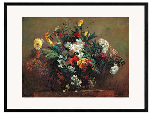 Framed art print Flowers