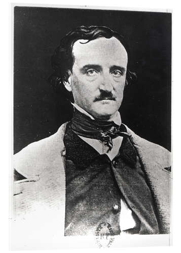 Acrylic print Edgar Allan Poe