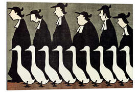 Magnettafel Die Gänse