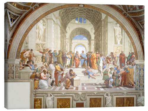 Canvas print The School of Athens I