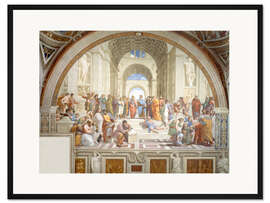 Gerahmter Kunstdruck Die Schule von Athen I