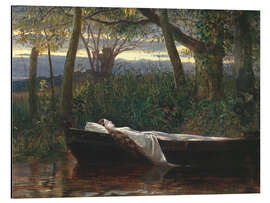 Magnettafel Die Lady von Shalott