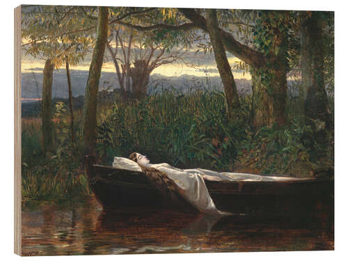 Trebilde The Lady of Shalott