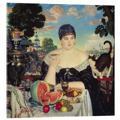 Acrylic print The Merchant's Wife at Tea