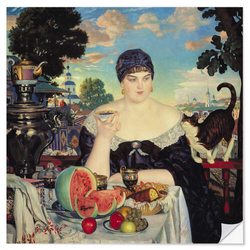 Wall sticker The Merchant's Wife at Tea
