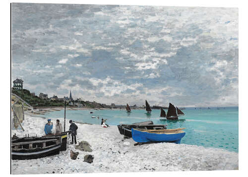 Tableau en plexi-alu La Plage de Sainte-Adresse