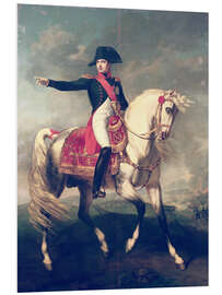 Foam board print Equestrian Portrait of Napoleon I