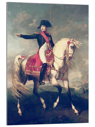 Quadro em plexi-alumínio Equestrian Portrait of Napoleon I