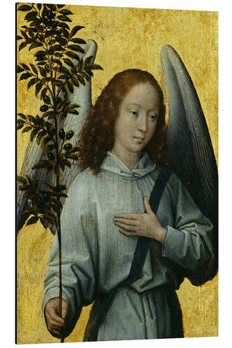 Aluminiumsbilde Angel Holding an Olive Branch