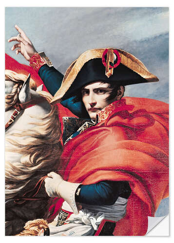 Vinilo para la pared Napoleón cruza los Alpes