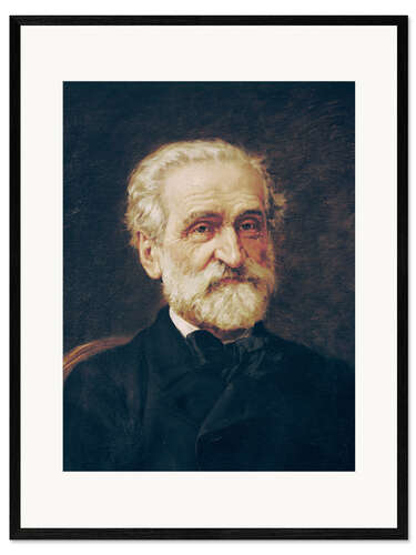 Framed art print Giuseppe Verdi