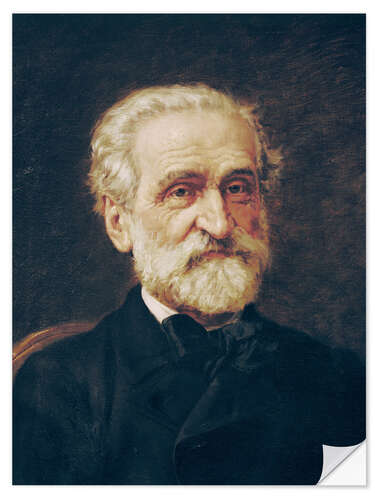 Naklejka na ścianę Giuseppe Verdi