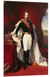 Foam board print Portrait of Napoleon III