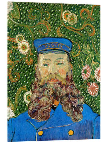 Acrylic print Portrait of the Postman Joseph Roulin I