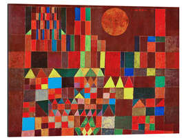 Magnettafel Burg und Sonne