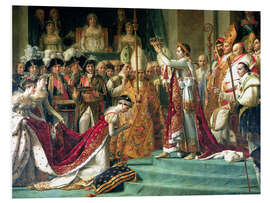 Foam board print The Coronation of Napoleon (detail)