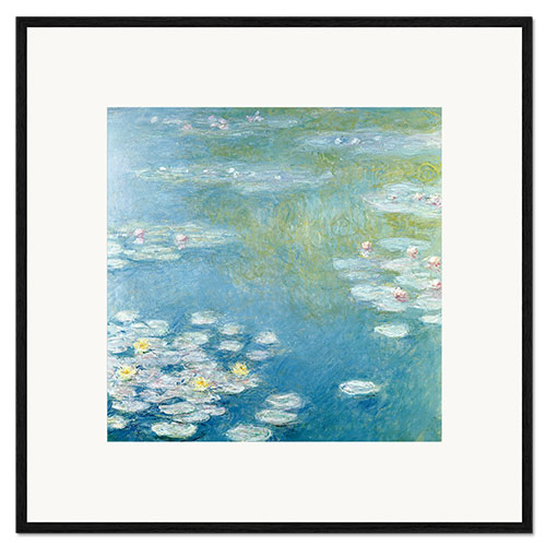 Framed art print Nympheas at Giverny