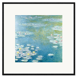 Framed art print Nympheas at Giverny