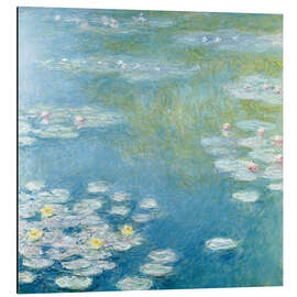 Magnettafel Gelbe Teichrosen bei Giverny