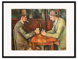 Kehystetty taidepainatus The Card Players