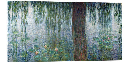 Gallery print Waterlilies: Morning with Weeping Willows (detail) I