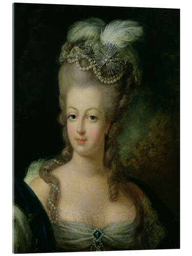 Acrylglasbild Marie-Antoinette von Habsburg-Lothringen