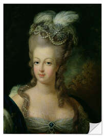 Muursticker Marie-Antoinette van Habsburg-Lotharingen