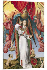 Magnettafel Jüngstes Gericht, St. Michael, Wiegen der Seelen