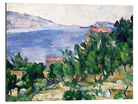 Magnettafel Blick auf Mount Marseilleveyre und der Isle of Maire