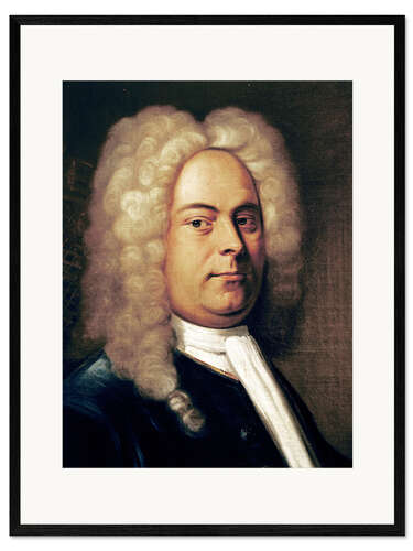 Framed art print George Frederick Handel