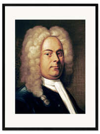 Plakat artystyczny premium w ramie George Frederick Handel