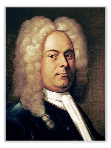Póster George Frederick Handel
