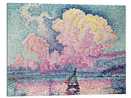 Tableau en plexi-alu Antibes, Le nuage rose