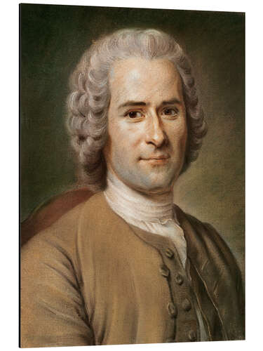 Cuadro de aluminio Jean-Jacques Rousseau