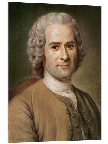 Bilde på skumplate Jean-Jacques Rousseau