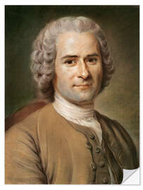 Sticker mural Jean-Jacques Rousseau