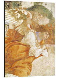 Aluminiumsbilde Annunciation, detail of the Archangel Gabriel