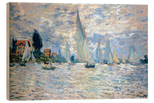 Quadro de madeira Regata em Argenteuil