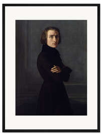 Gerahmter Kunstdruck Franz Liszt