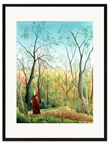 Framed art print Walk in the Forest