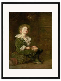 Gerahmter Kunstdruck Seifenblasen