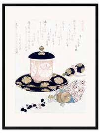 Framed art print A Pot of Tea and Keys